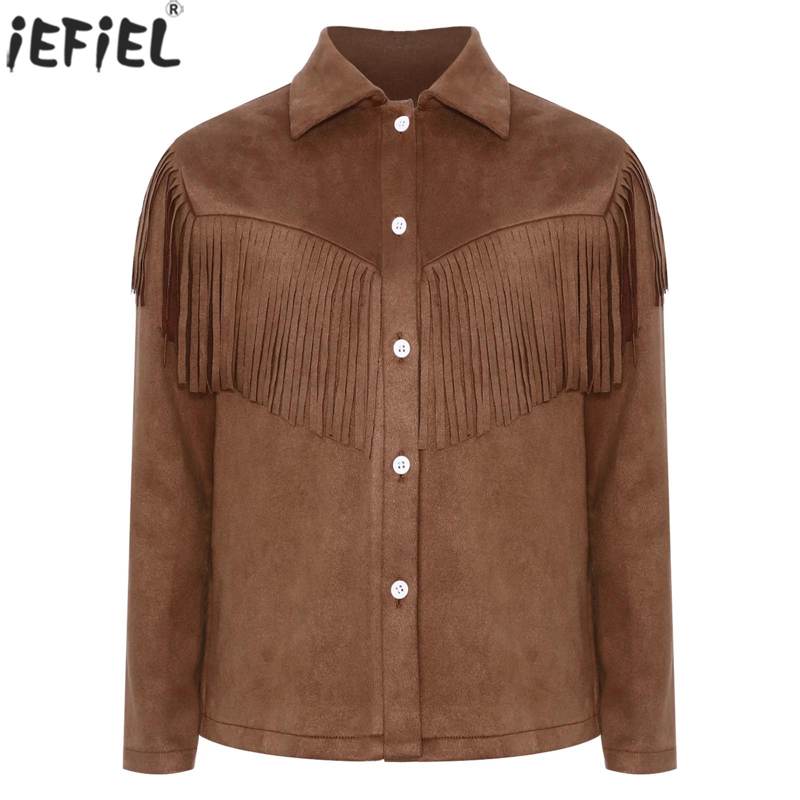 Vintage Fashion Jacket - Costume de Cowboy occidental pour garçons