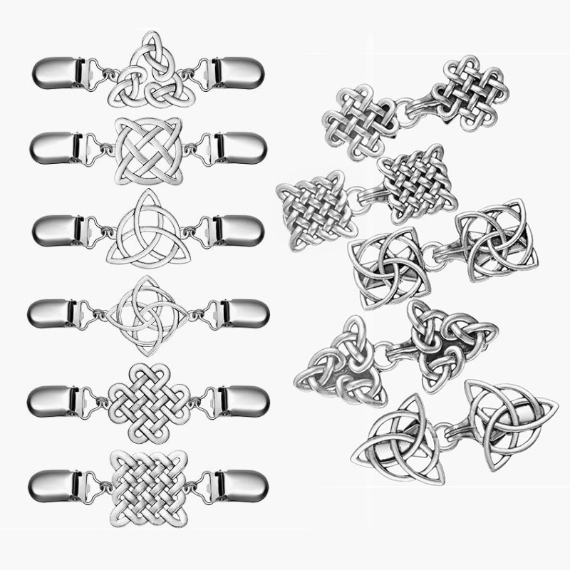 Vintage Fashion Postcards - Clips de pull Vintage noeud celtique