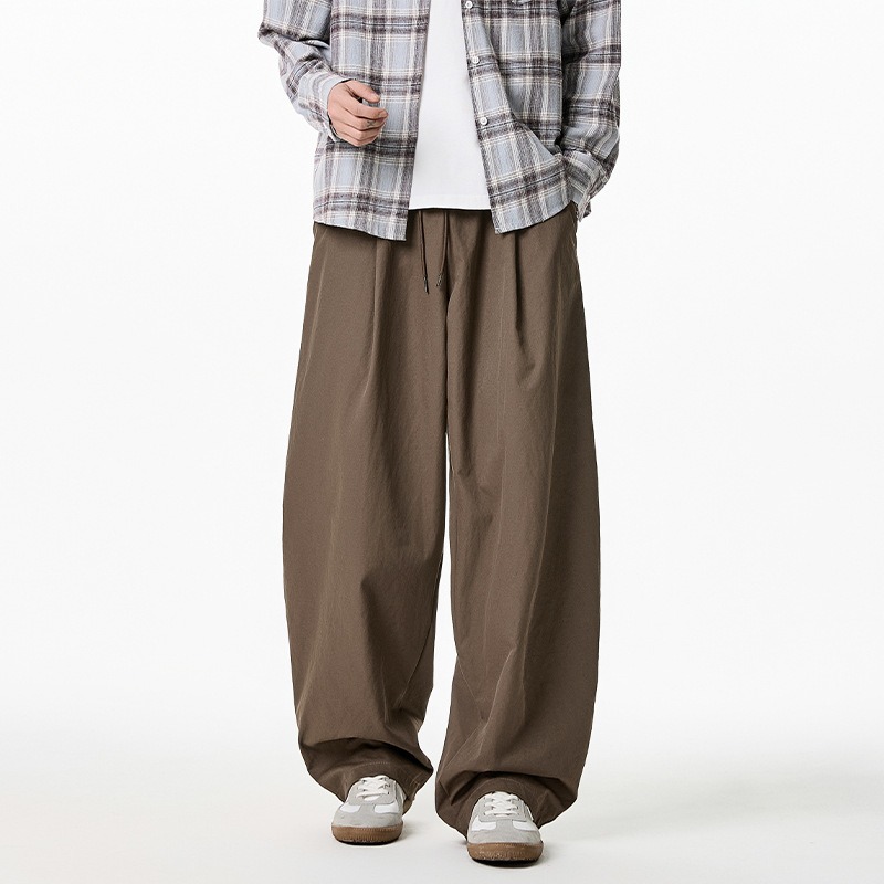 Wide Leg Trouser 70S - Pantalon large décontracté pour homme printemps-automne