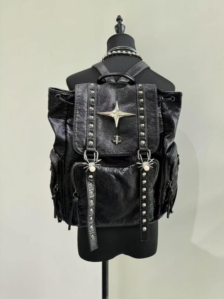 Vintage Fashion Boutique - Sac à bandoulière gothique Punk en