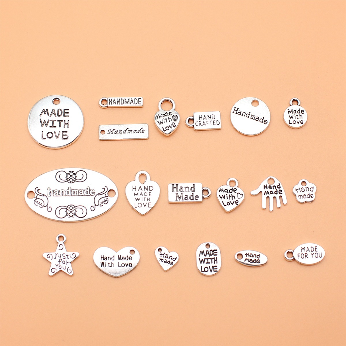 Vintage Fashion Tags - Collection de breloques faites à la