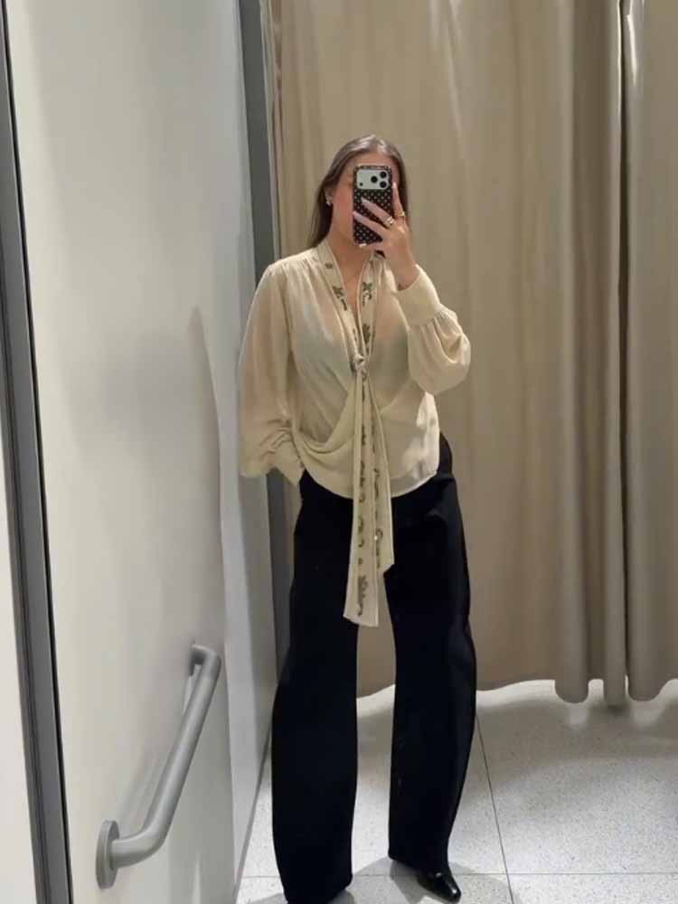 Vintage Fashion Boutique - HH femme mode d'été élégant manches