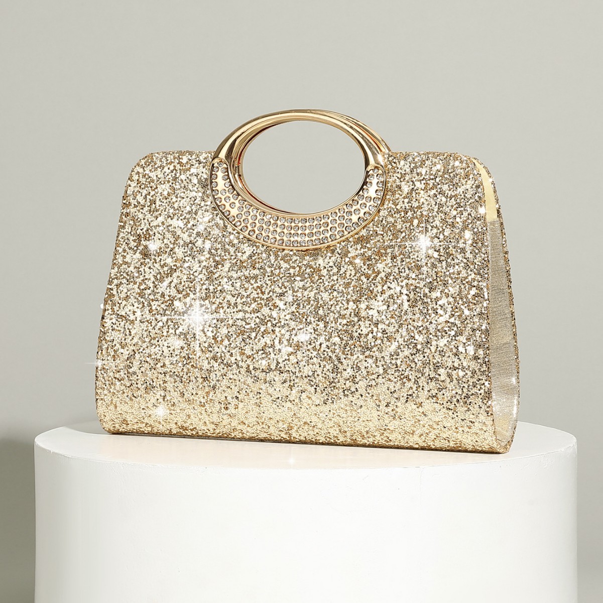 Vintage Fashion Rings - Sac à main vintage grand format