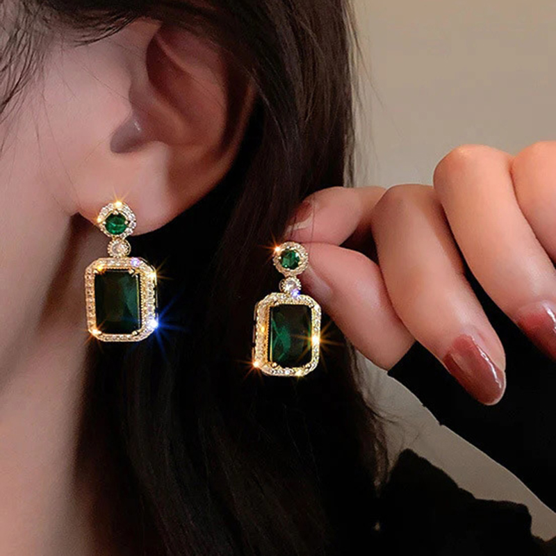Vintage Fashion Faire - Boucles d'oreilles de fiançailles pour femmes,
