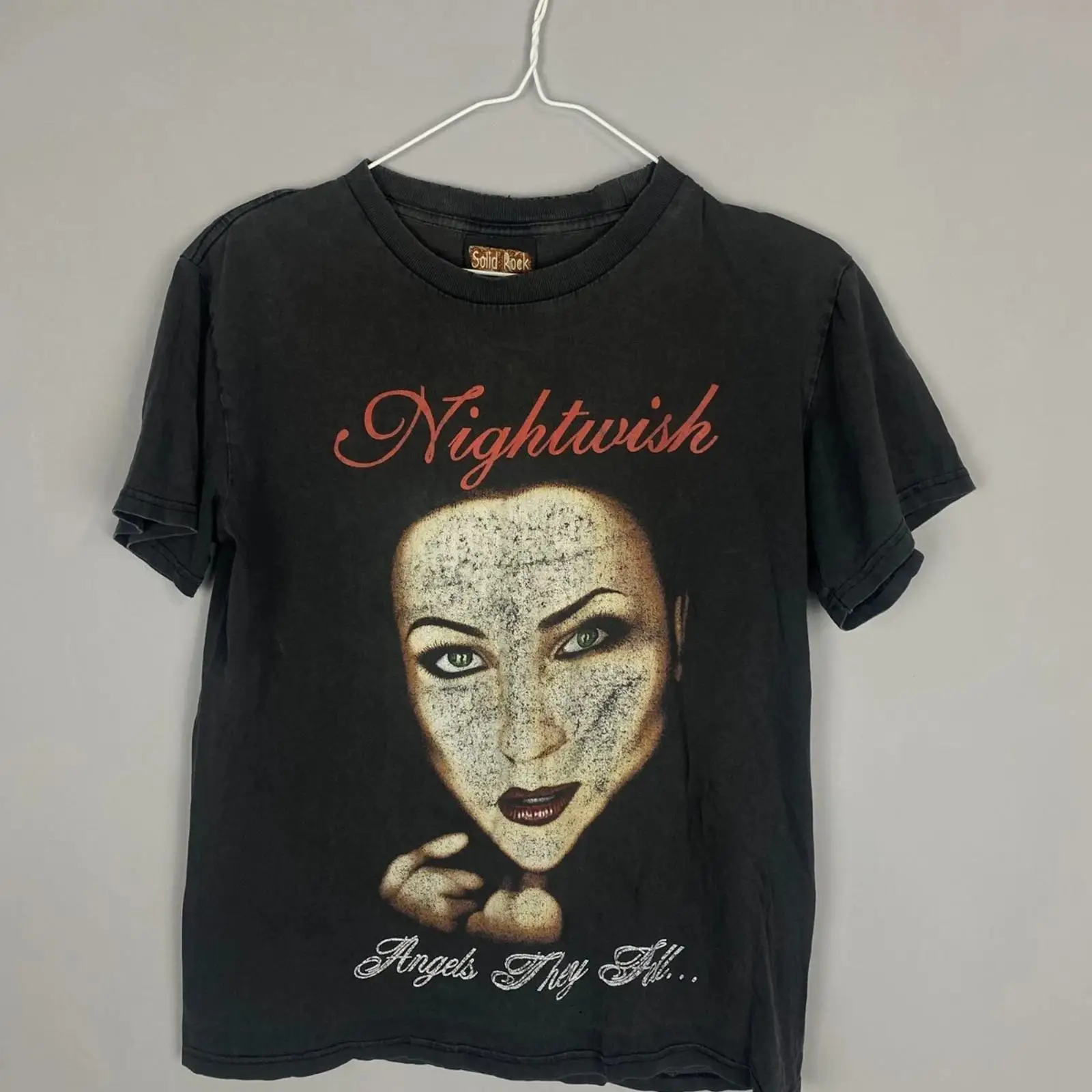 Vintage Fashion Quotes Short - Nightwish quot Angels They Fall T-shirt