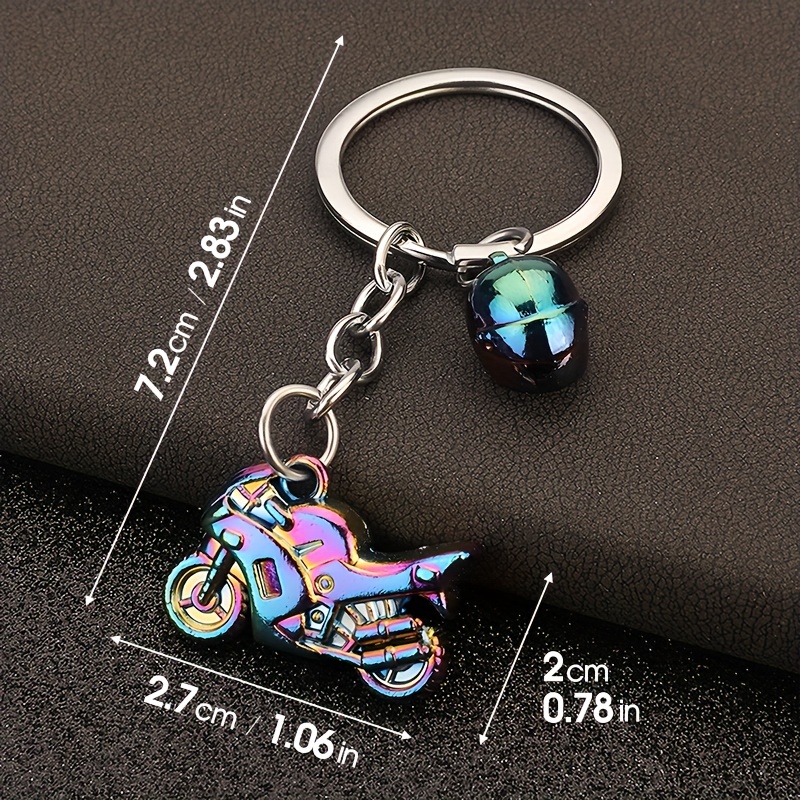Vintage Fashion Enthusiasts - Porte-clés vintage multicolore en forme de