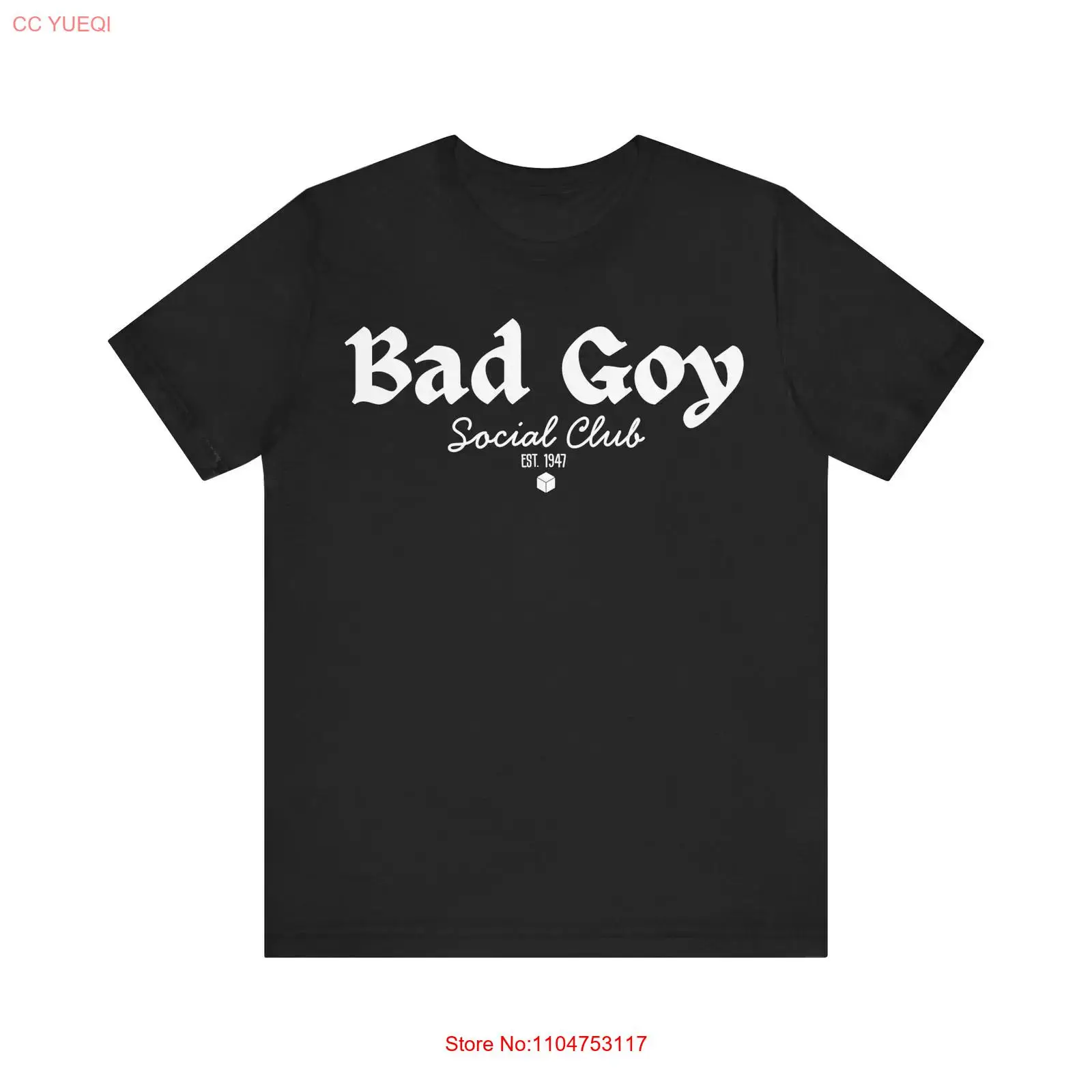 Vintage Fashion Club - T-shirt en coton Bad Goy Not