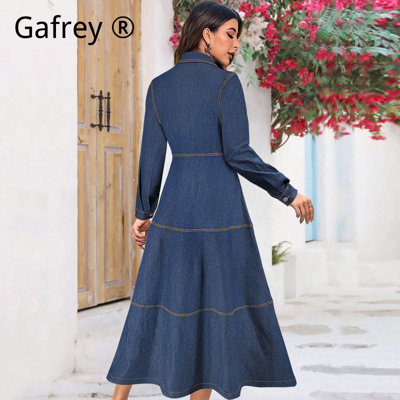 Nouvelle Robe Chemise en Jean  - Vintage Fashion Jeans avis et prix