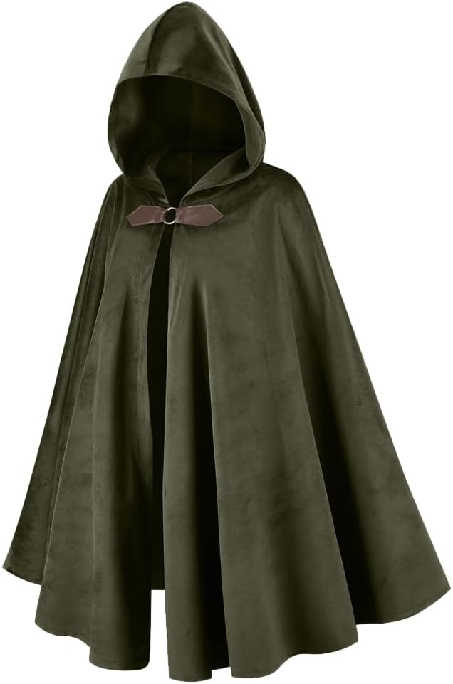 L'VOW Cape à capuche en velour - Vintage Fashion Jacket avis et prix