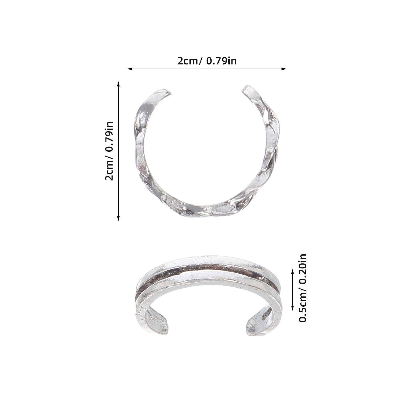 12 pièces réglables Vintage mo - Vintage Fashion Rings avis et prix