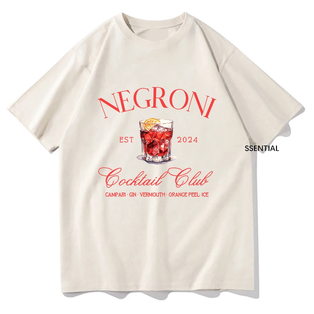 Negroni-T-shirt Club Social Un - Vintage Fashion Club avis et prix