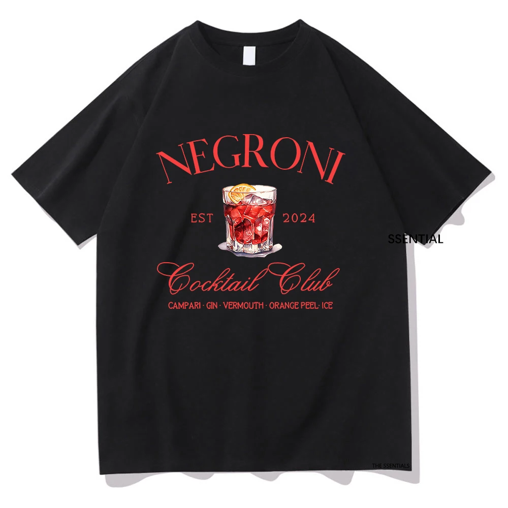 Negroni-T-shirt Club Social Un - Vintage Fashion Club avis et prix