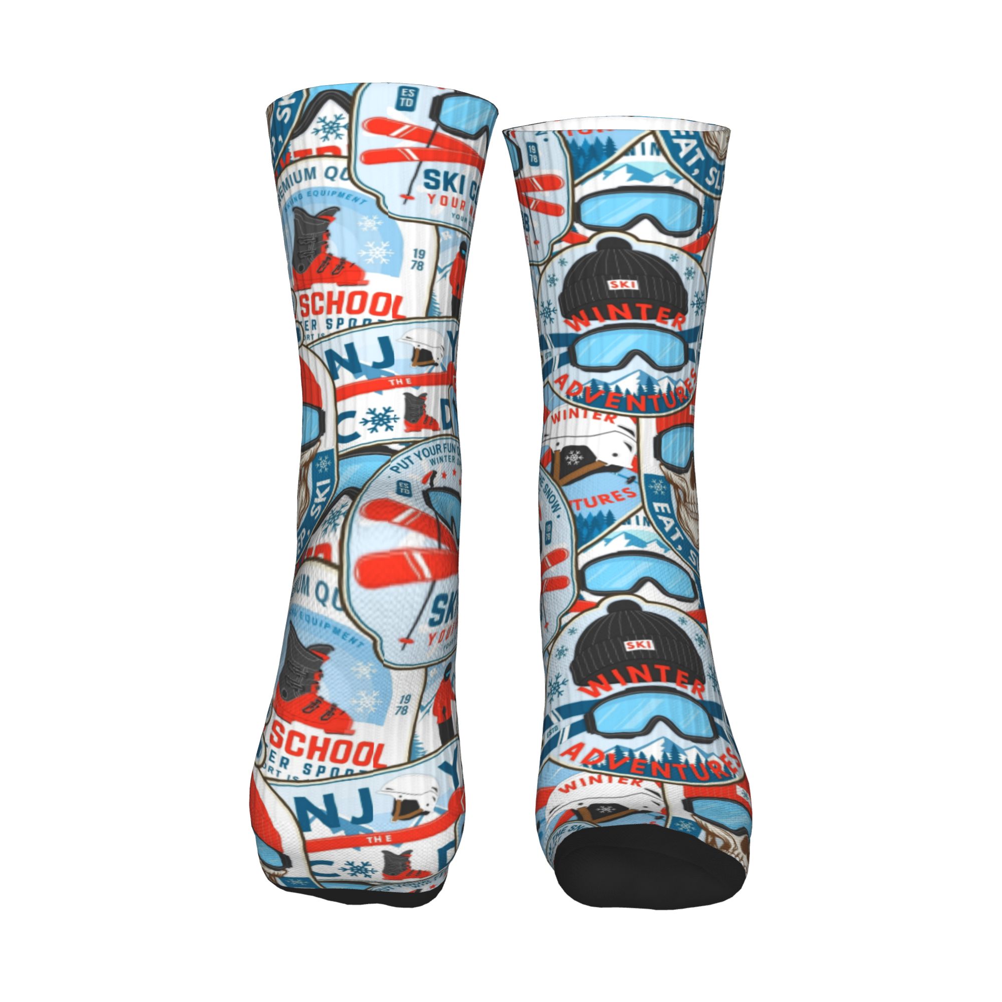 Chaussettes vintage rouges et  - Vintage Fashion Club avis et prix