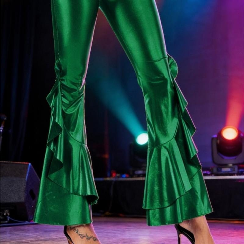 Pantalon Club bal pour femmes, - Wide Leg Trouser 70S avis et prix