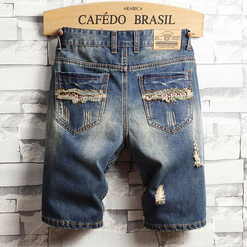 Shorts en jean déchirés pour h - Vintage Fashion Jeans avis et prix
