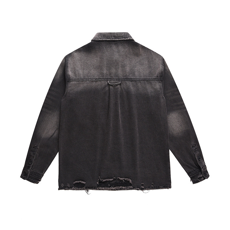 Veste en jean déchirée pour ho - Vintage Fashion Jeans avis et prix