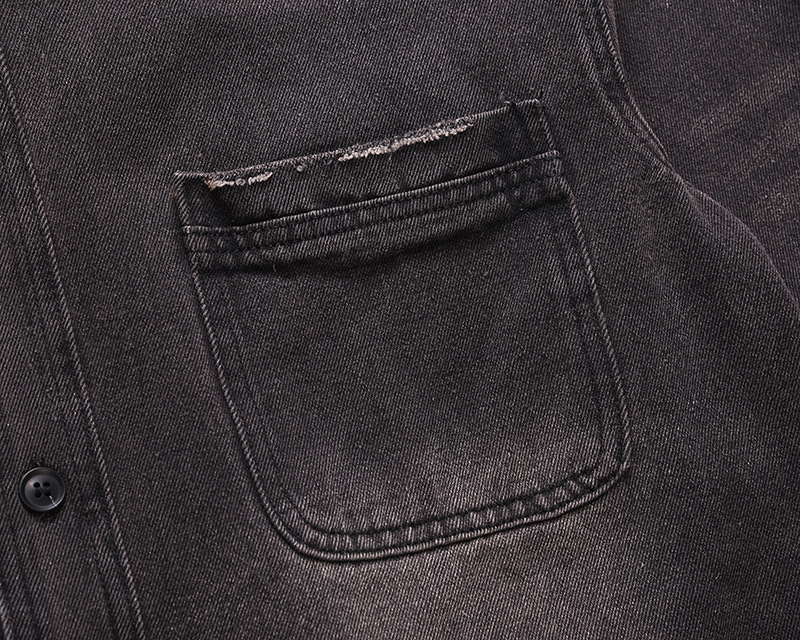 Veste en jean déchirée pour ho - Vintage Fashion Jeans avis et prix