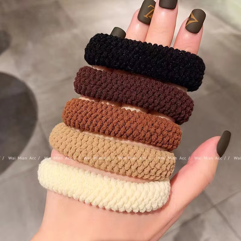 Lot de 5/10 élastiques à cheve - Vintage Fashion Rings avis et prix