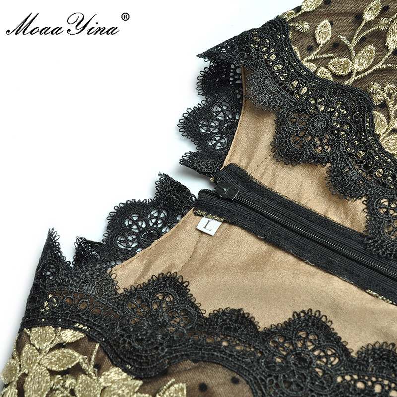 MoaaYina – robe longue en mail - Vintage Fashion Runway avis et prix