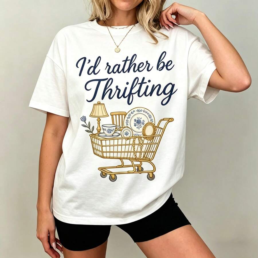 T-shirt graphique 100% coton « - Vintage Fashion Thrift avis et prix