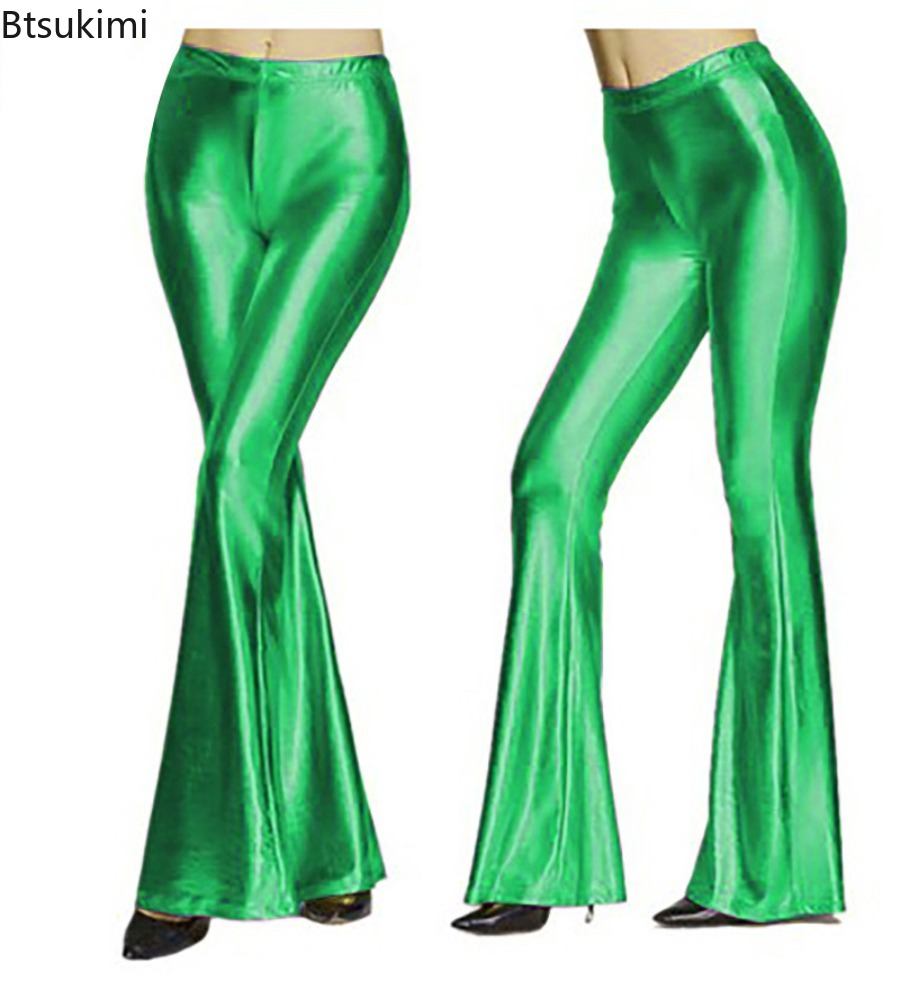 Pantalon évasé brillant pour f - Wide Leg Trouser 70S avis et prix