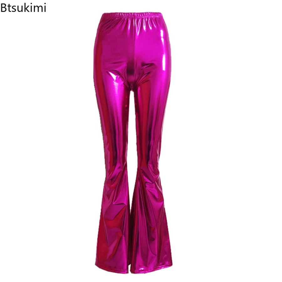 Pantalon évasé brillant pour f - Wide Leg Trouser 70S avis et prix