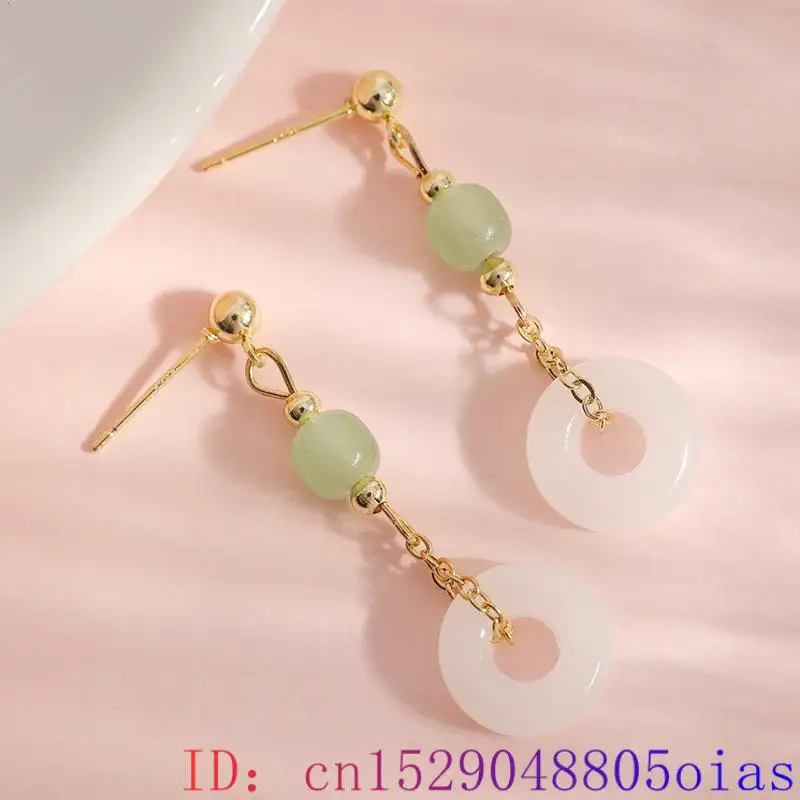 Boucles d'oreilles en Jade vér - Vintage Fashion Rings avis et prix