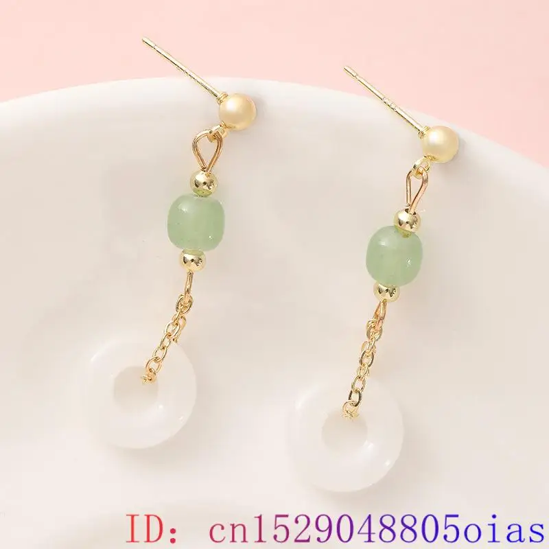 Boucles d'oreilles en Jade vér - Vintage Fashion Rings avis et prix