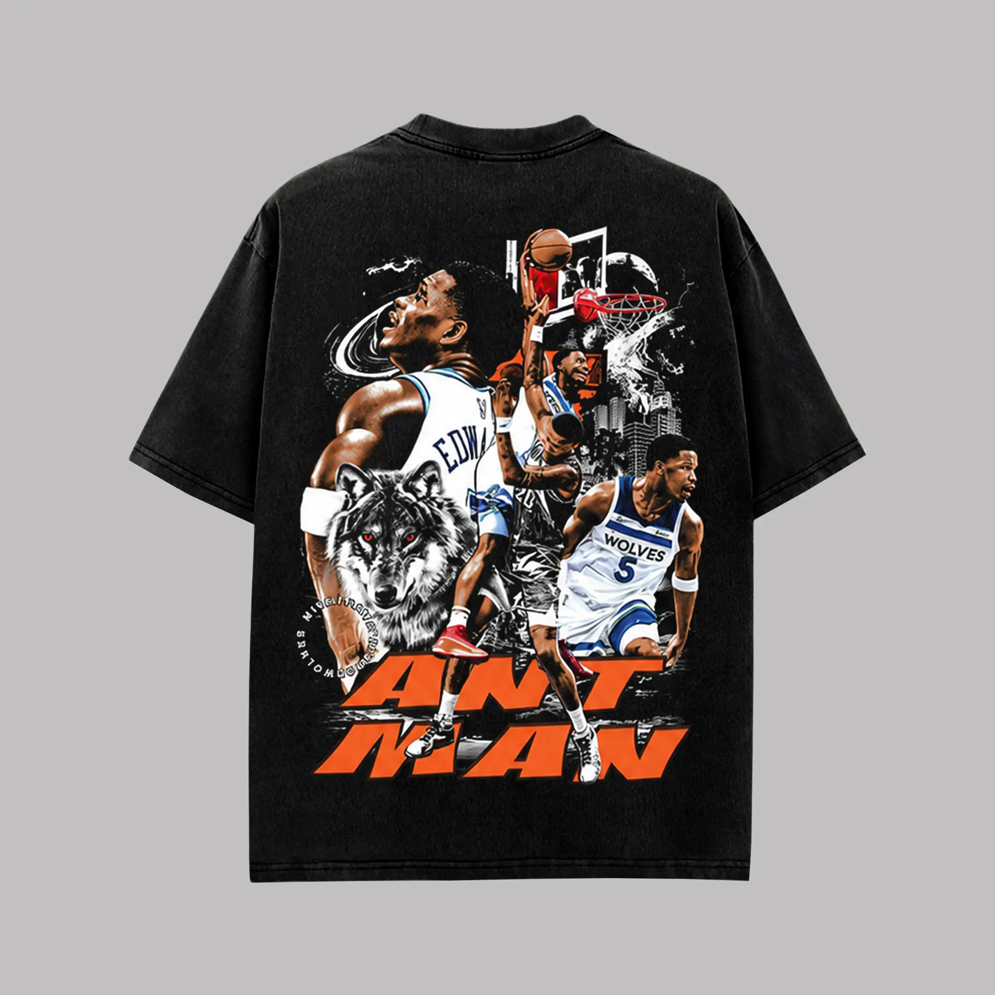 T-shirt Oversize Vintage à Mot - Vintage Fashion Enthusiasts avis et prix