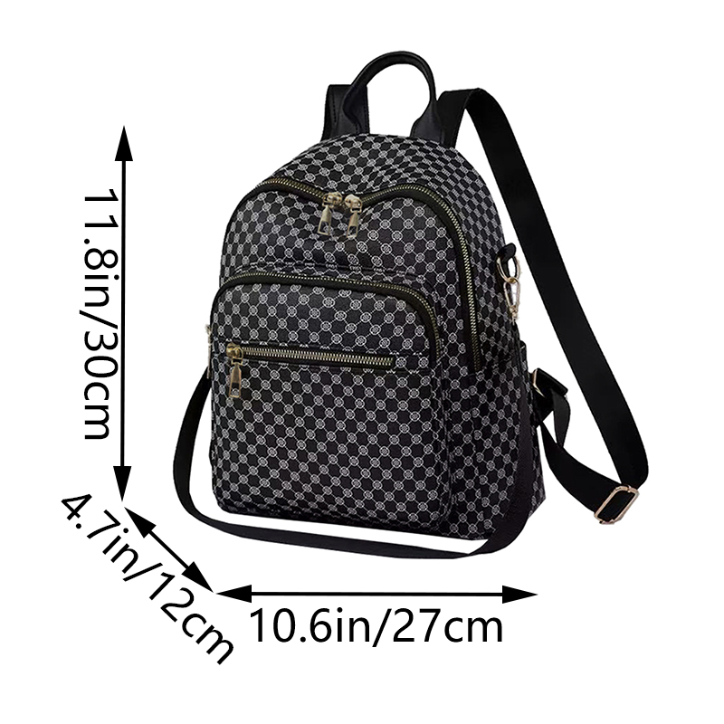Sac à dos chic vintage à motif - Vintage Fashion Boutique avis et prix