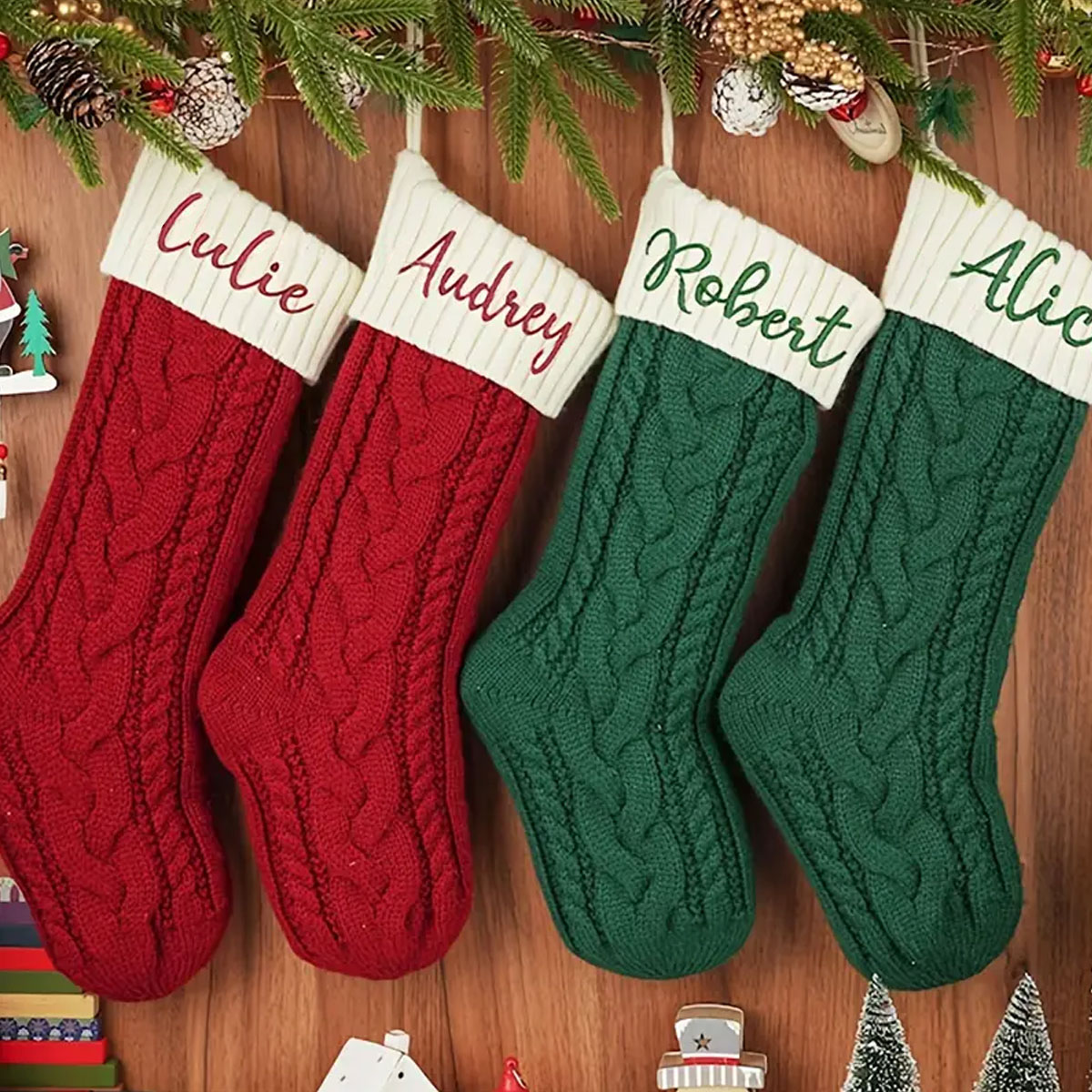 Un bas de Noël personnalisé vi - Vintage Fashion Names avis et prix