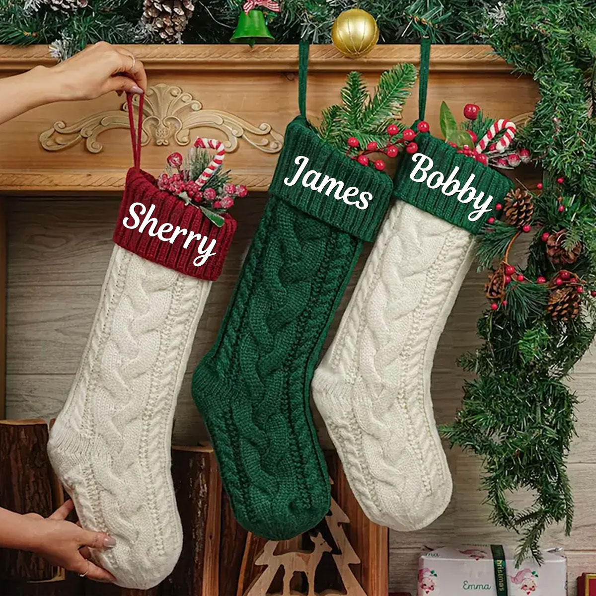 Un bas de Noël personnalisé vi - Vintage Fashion Names avis et prix