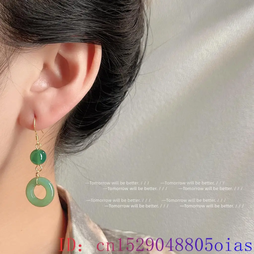 Boucles d'oreilles en Jade vér - Vintage Fashion Rings avis et prix