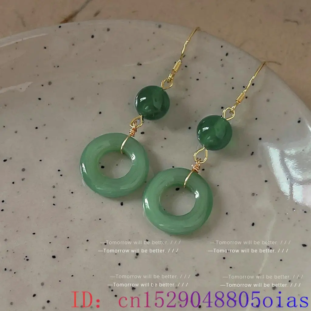 Boucles d'oreilles en Jade vér - Vintage Fashion Rings avis et prix