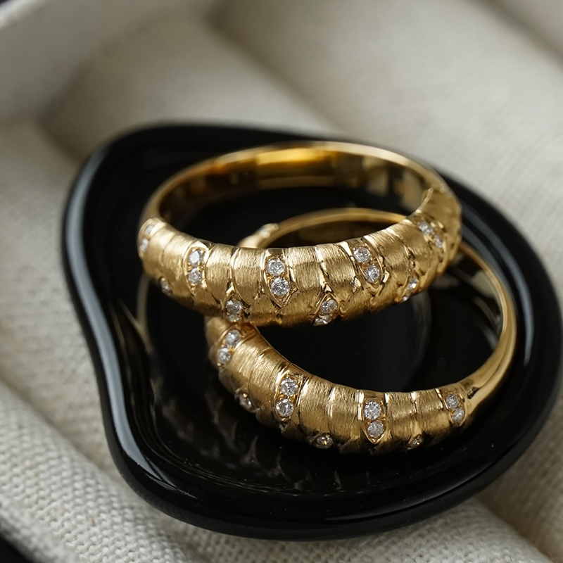 Aazuo Bijoux fins en or jaune  - Vintage Fashion Rings avis et prix