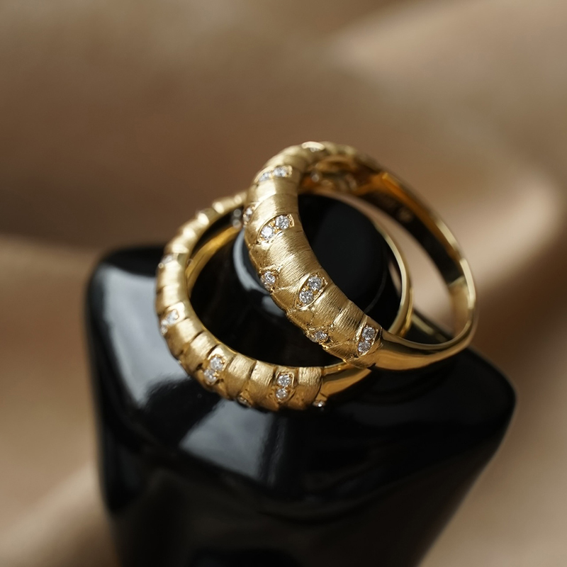 Aazuo Bijoux fins en or jaune  - Vintage Fashion Rings avis et prix