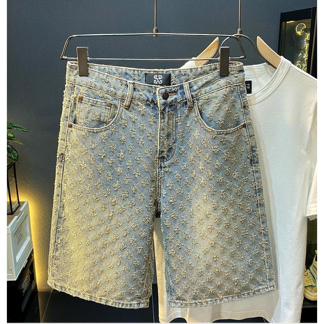 Shorts en jean décontractés po - Vintage Fashion Jeans avis et prix