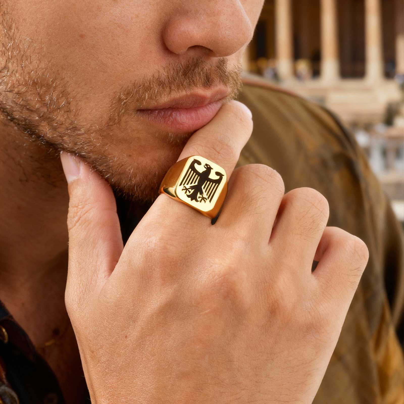 Bague personnalisée Aigle Vola - Vintage Fashion Names avis et prix