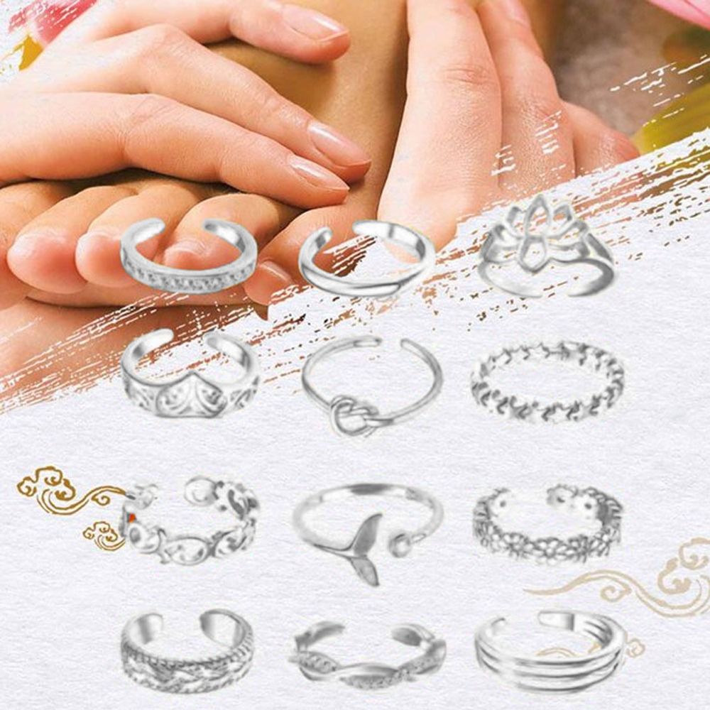 Bague de pied en alliage style - Vintage Fashion Rings avis et prix