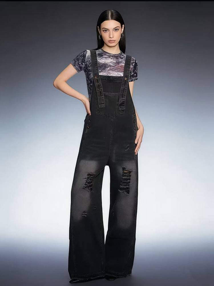 Nouvelle Combinaison en jean d - Vintage Fashion Jeans avis et prix