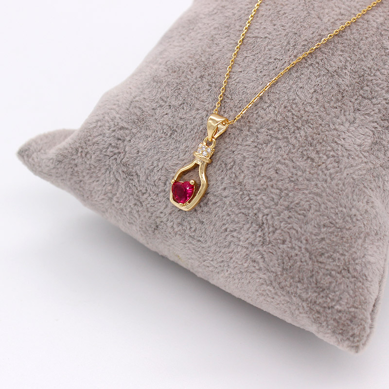Bijoux vintage en pierre rouge - Vintage Fashion Vogue avis et prix