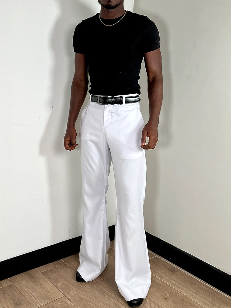 Pantalon évasé coupe cintrée p - Wide Leg Trouser 70S avis et prix