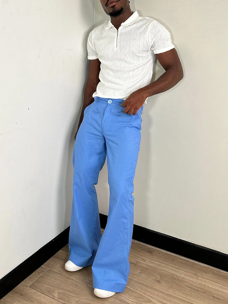 Pantalon évasé coupe cintrée p - Wide Leg Trouser 70S avis et prix