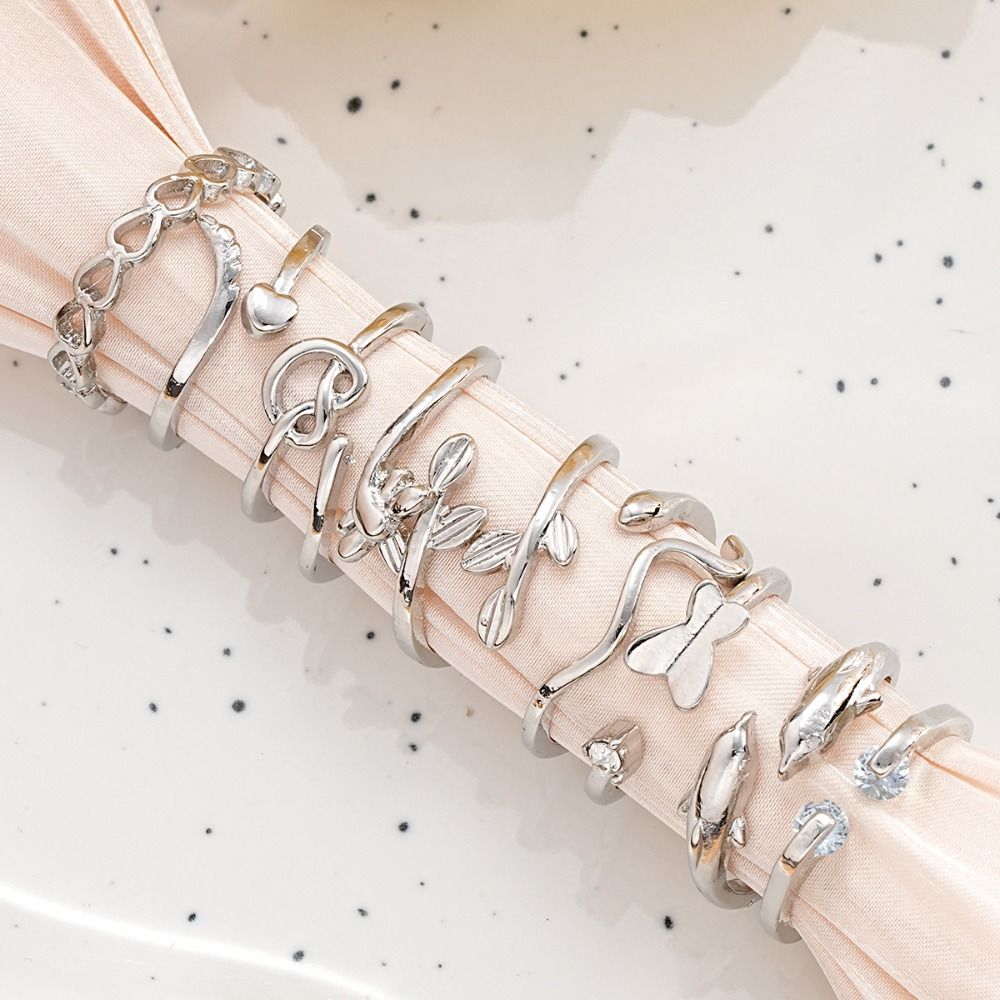 Superbe ensemble de bagues de  - Vintage Fashion Rings avis et prix