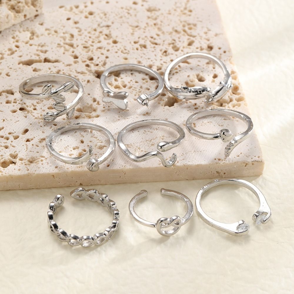 Superbe ensemble de bagues de  - Vintage Fashion Rings avis et prix
