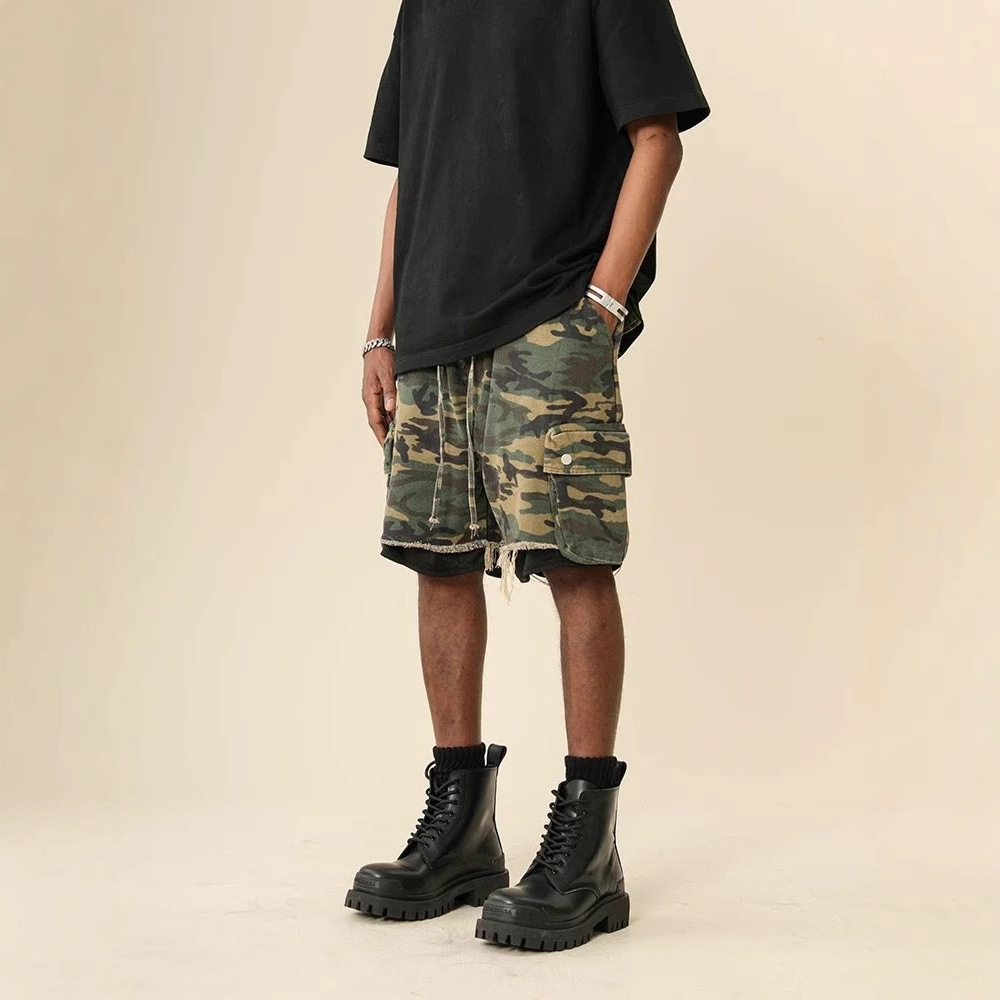Shorts en jean camouflage vint - Vintage Fashion Jeans avis et prix