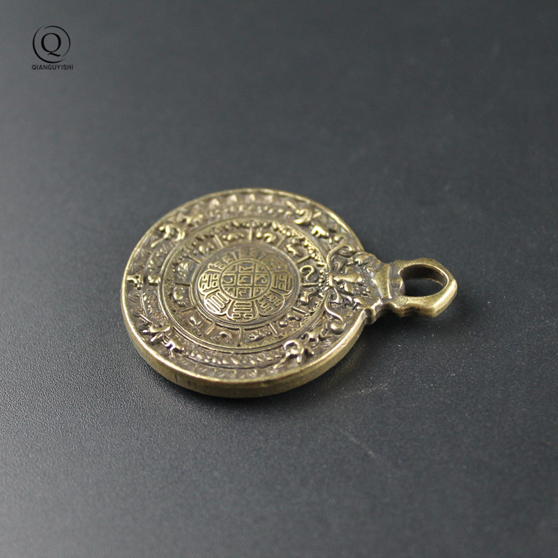 Vintage en laiton bouddhiste T - Vintage Fashion Tags avis et prix