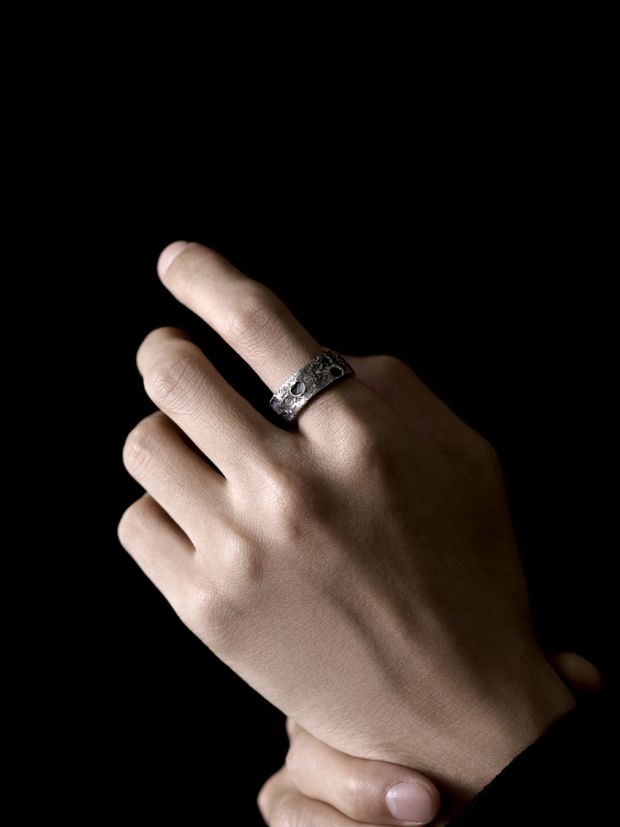 Bague en argent pur 999 pour h - Vintage Fashion Rings avis et prix