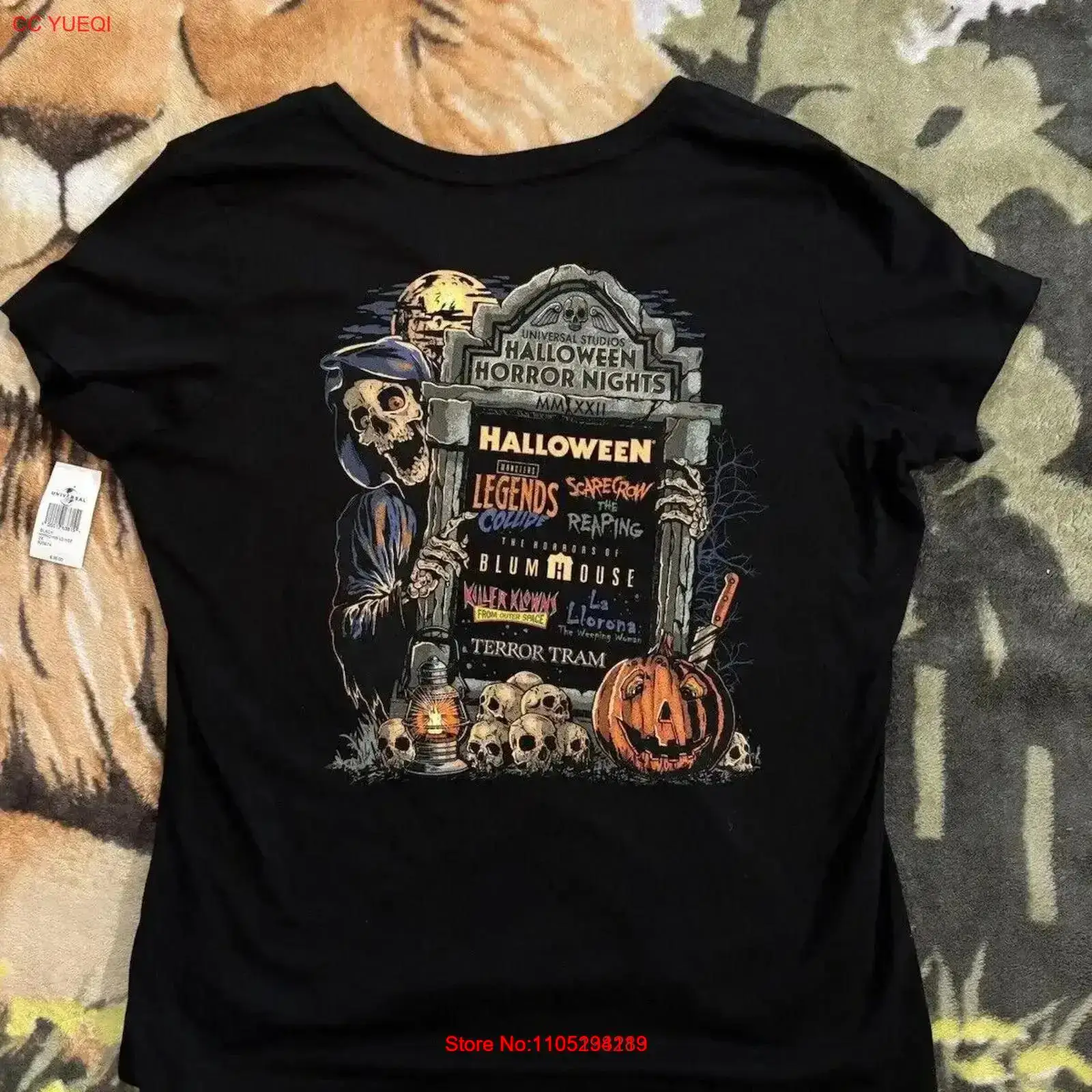 T-shirt de nuits d'horreur d'H - Vintage Fashion Tags avis et prix