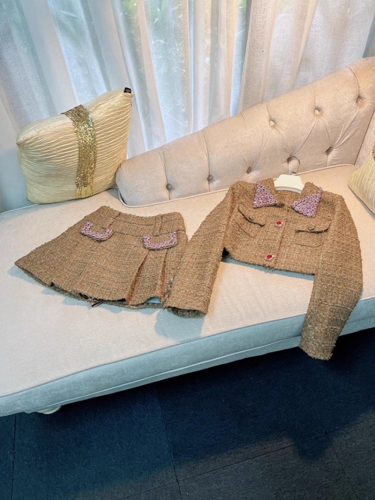 Ensemble deux pièces en Tweed  - Vintage Fashion Jacket avis et prix
